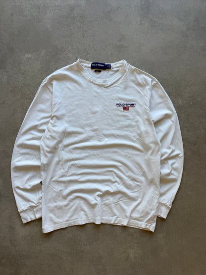 Polo Sport Ralph Lauren muška vintage bijela majica (S)
