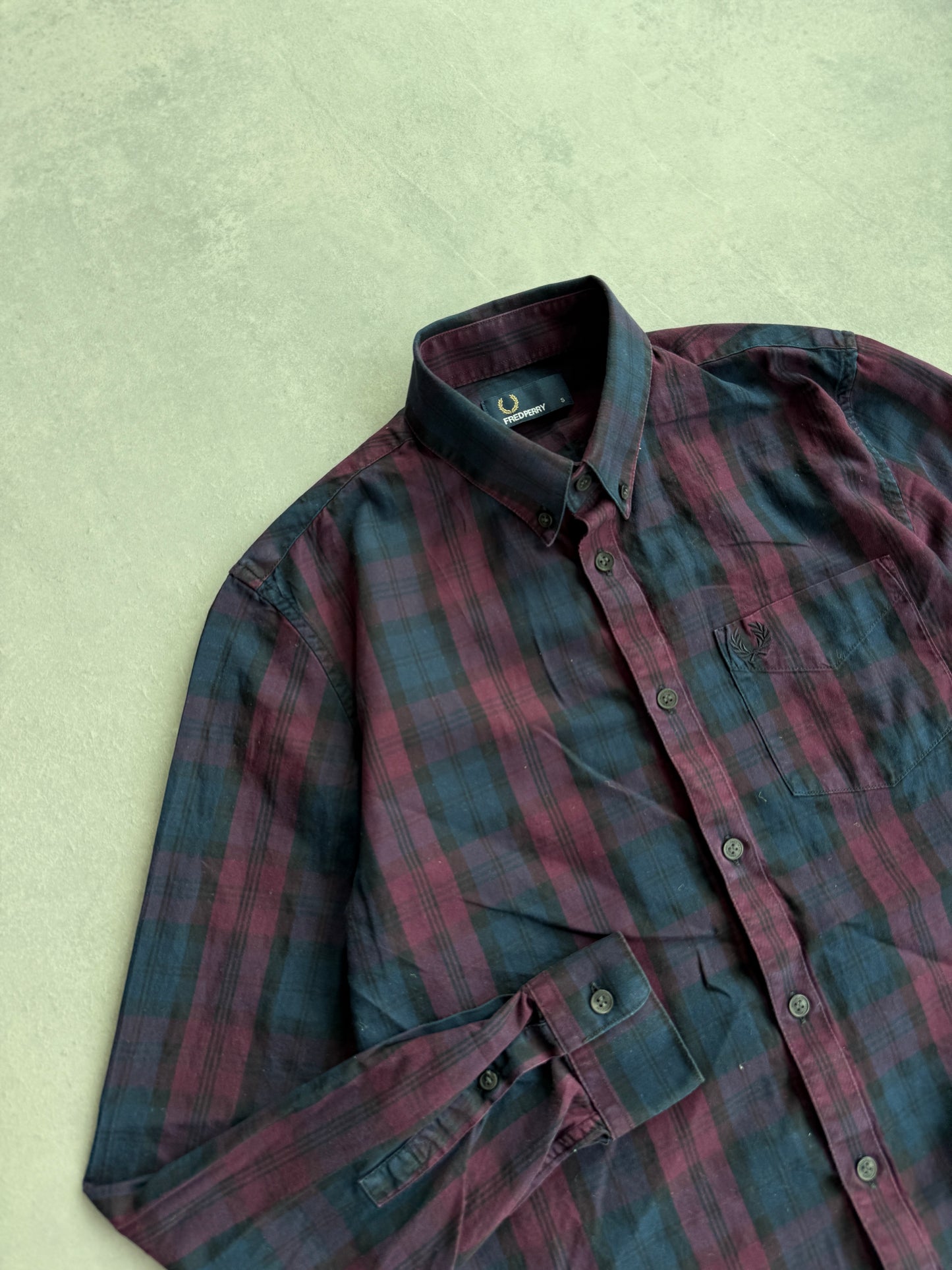 Fred Perry muška karirana košulja (S)