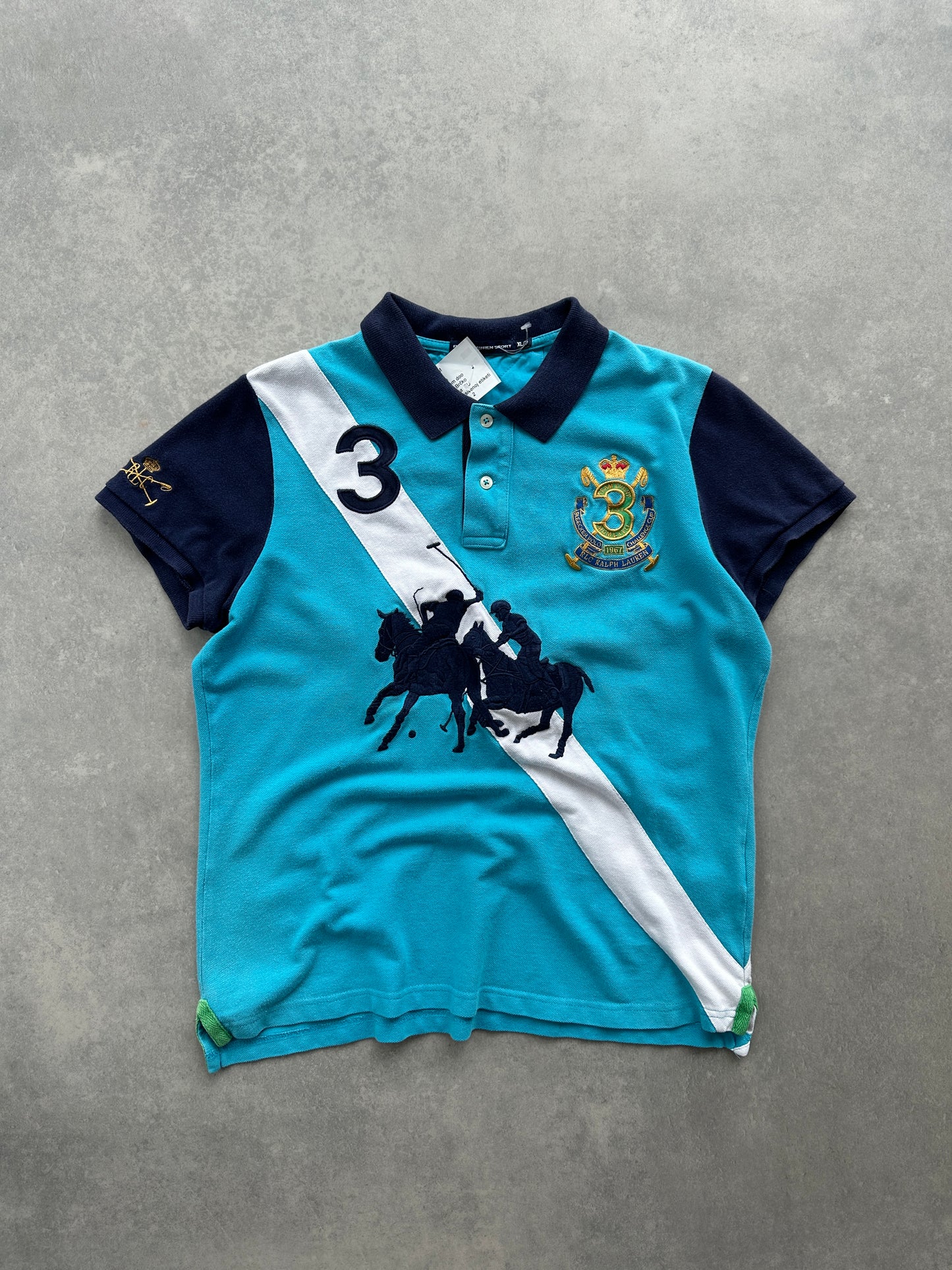 Ralph Lauren Sport 2000s ženska polo majica (XL)