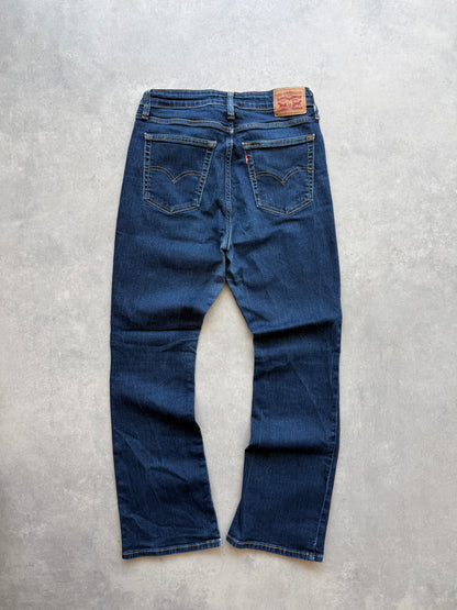 Levis 725 ženske tamno plave farmerke (31)