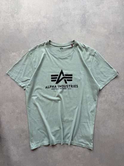 Alpha Industries muška zelena majica (XL)