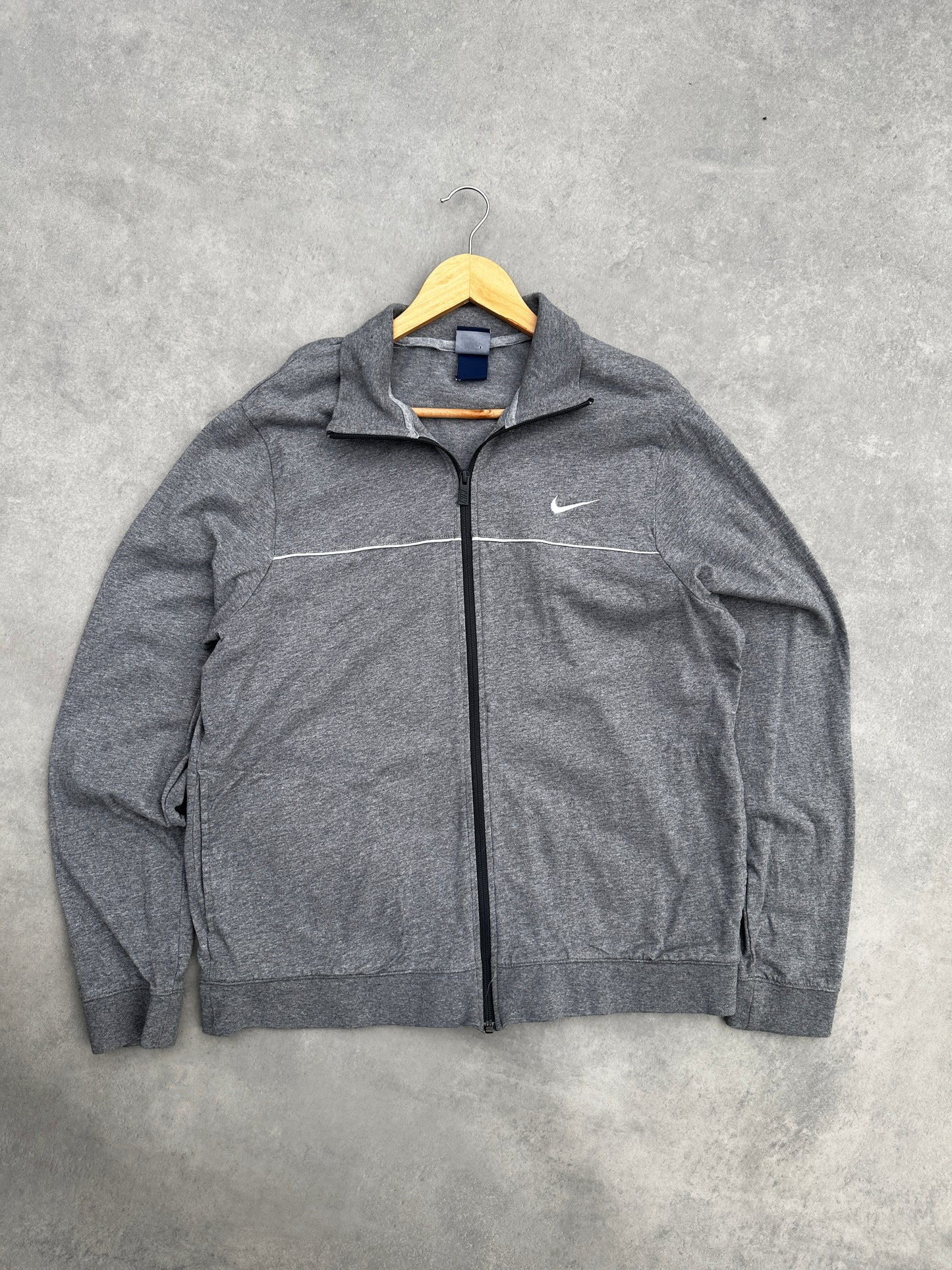 Nike muška siva basic zip up dukserica (XL)