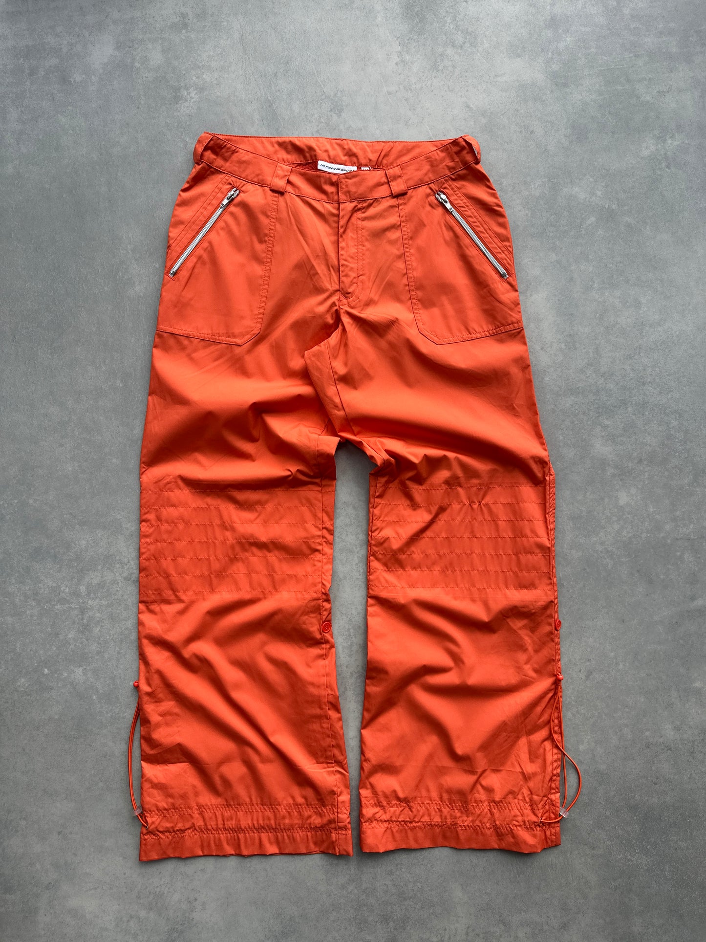 Tommy Hilfiger vintage ženske šuškave hlace (L)