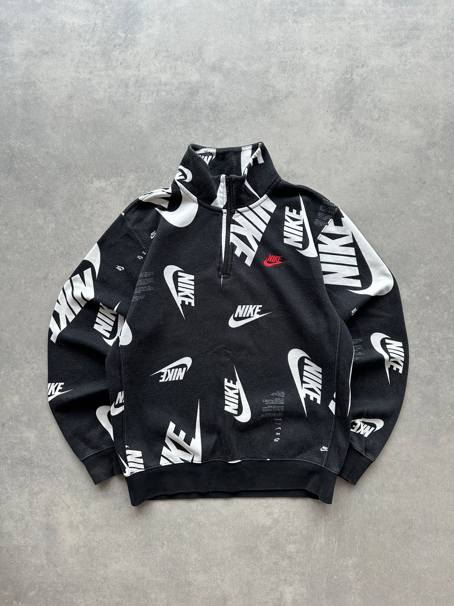 Nike 1/4 zip muška crna dukserica (S)