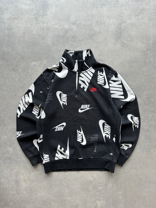 Nike 1/4 zip muška crna dukserica (S)