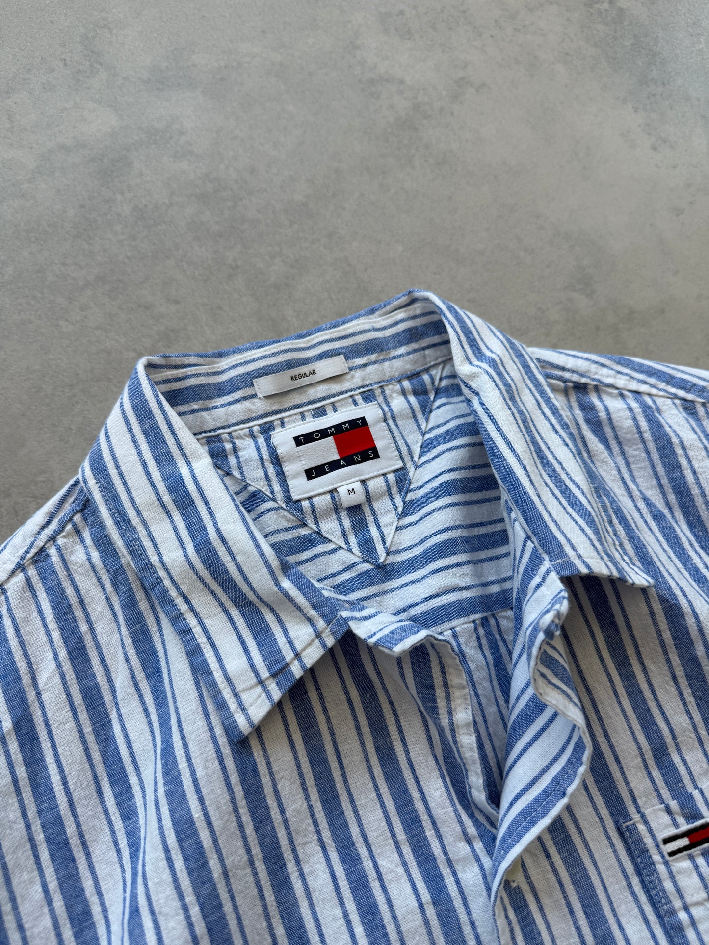 Tommy Jeans muška prugasta košulja (M)