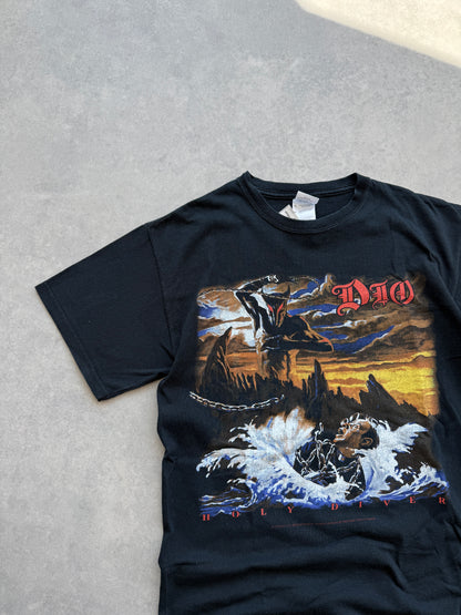 Dio muška retro crna majica (M)
