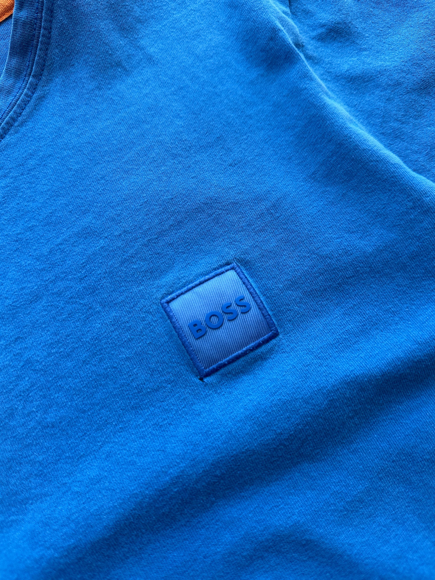 Hugo Boss muška plava majica (M)