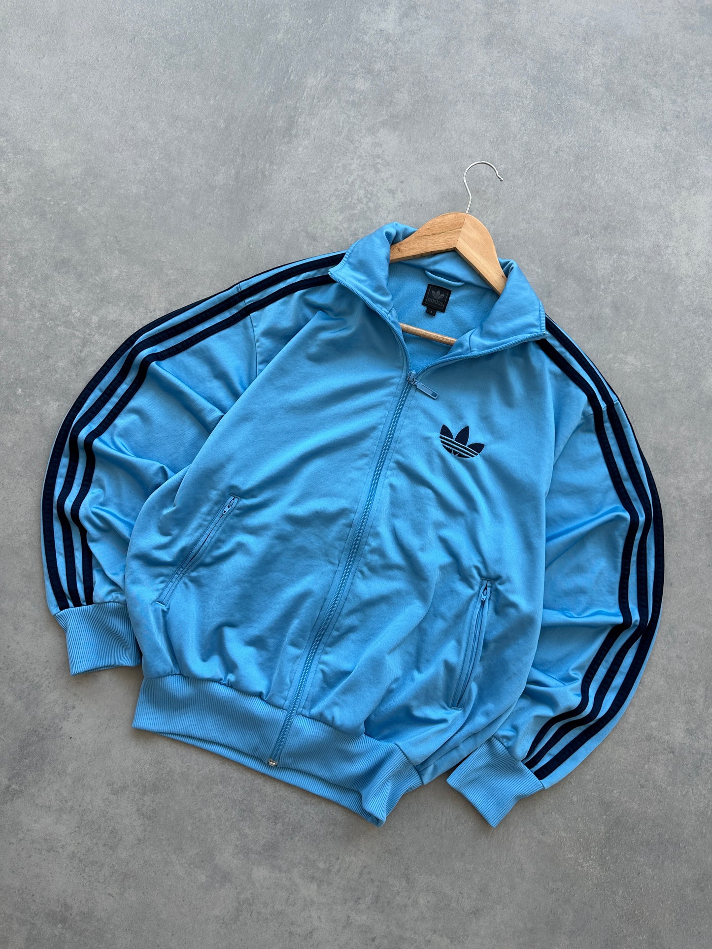 Adidas Firebird 2000s muška plava dukserica (S)