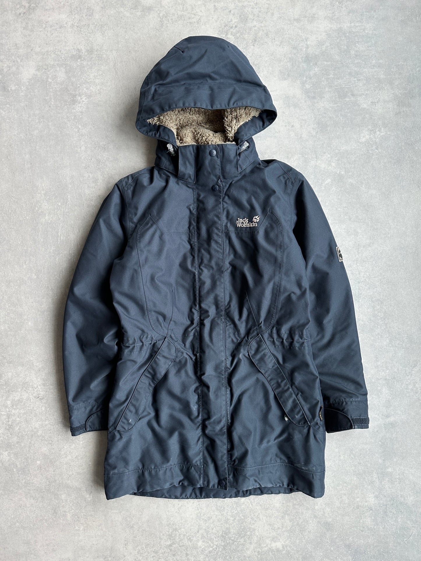 Jack Wolfskin Texapore ženska duga zimska jakna (S)