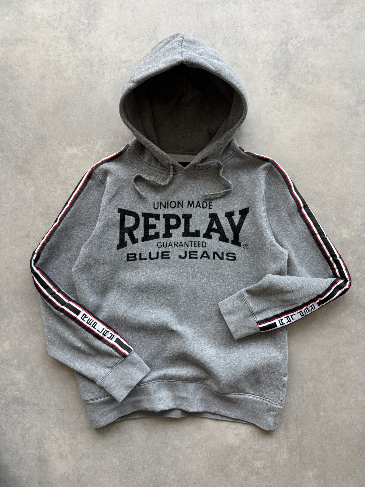 Replay muška siva slim fit dukserica (M)
