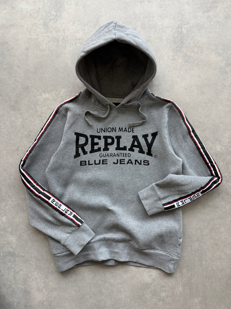 Replay muška siva slim fit dukserica (M)