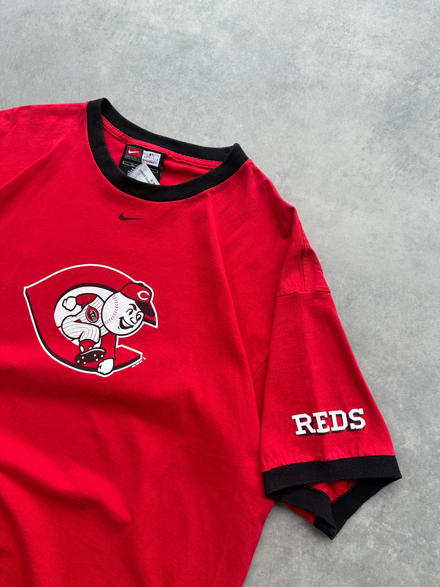 Nike x Cincinnati Reds vintage 90s center swoosh muška majica (XL)