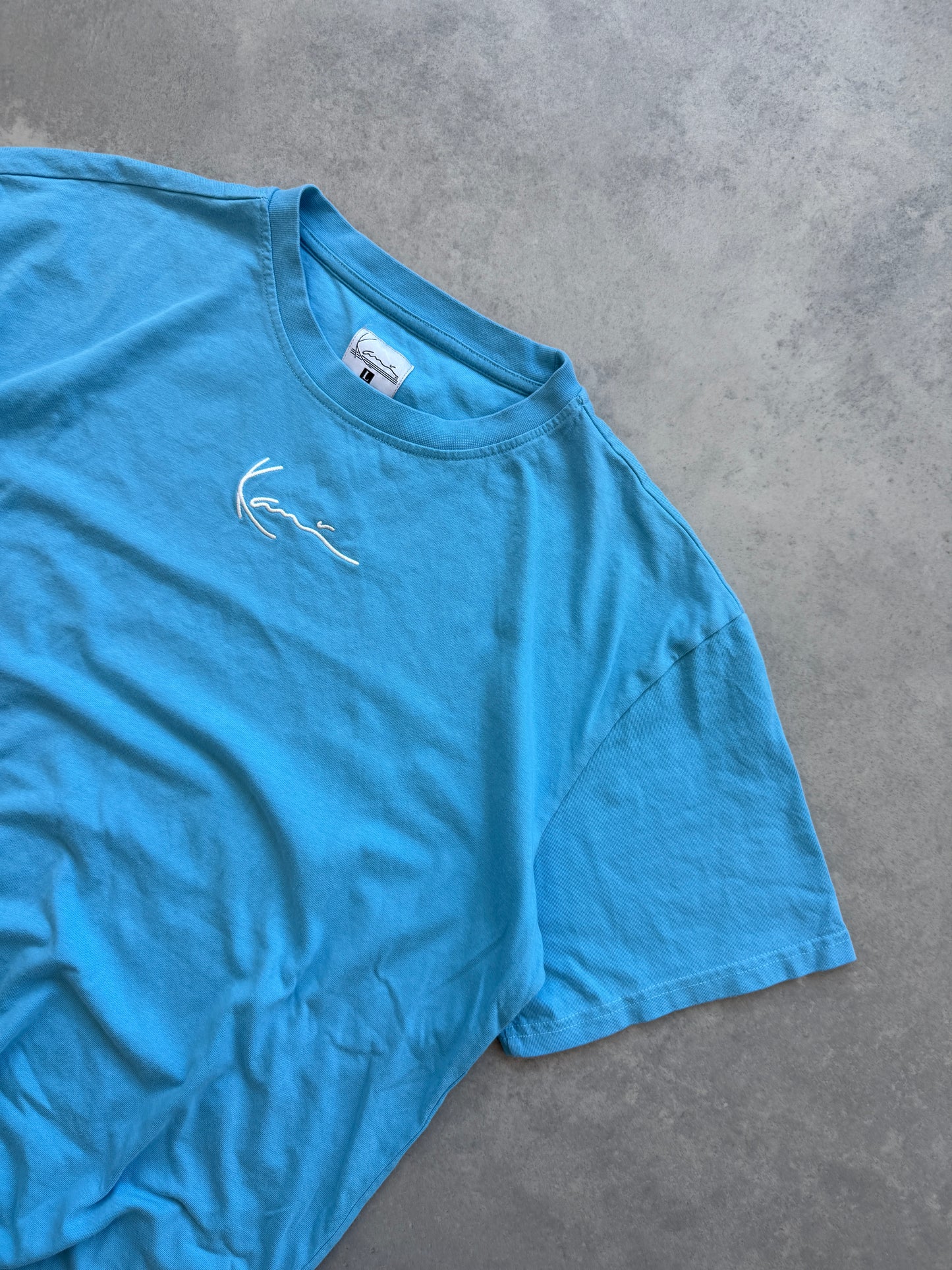 Karl Kani muška basic plava oversized majica (L)
