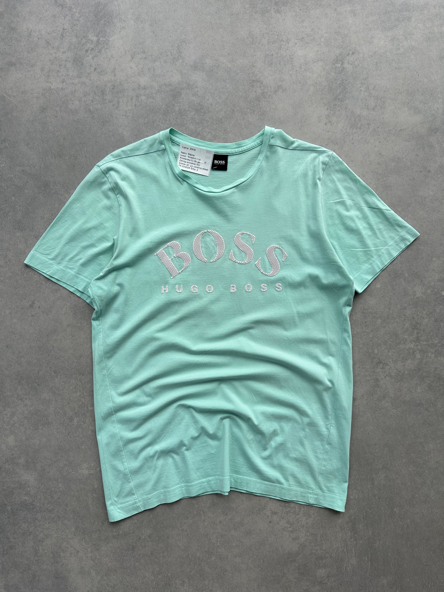 Hugo Boss muška zelena majica (M)