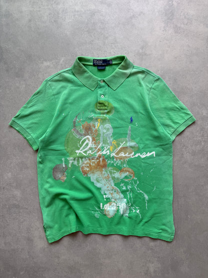 Polo by Ralph Lauren muška vintage zelena majica (L)