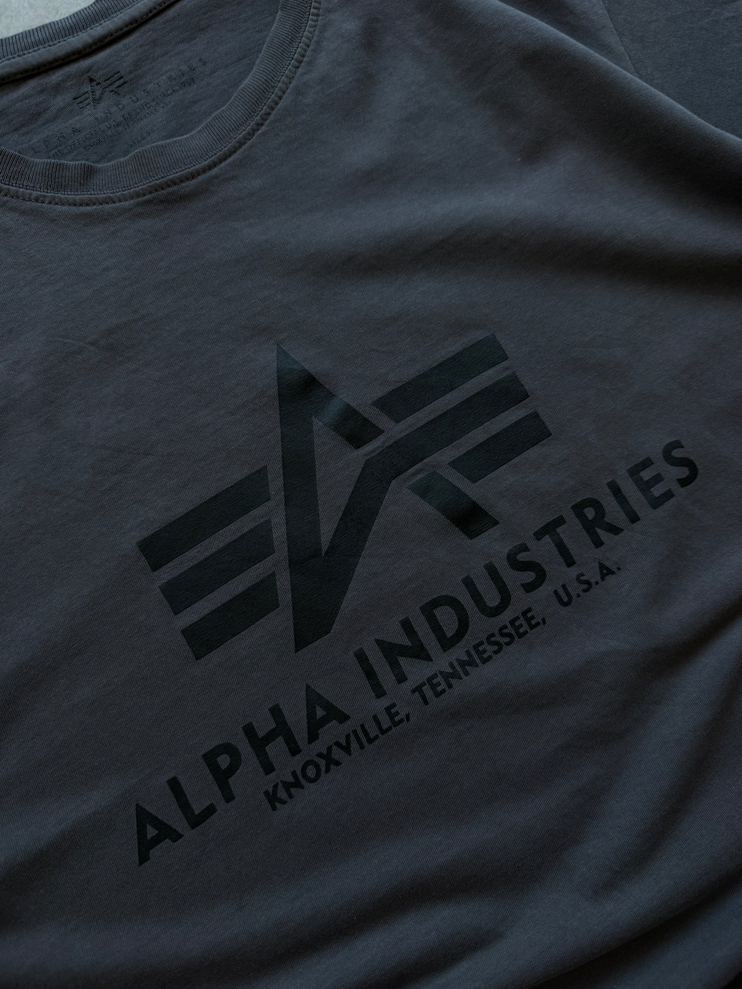 Alpha Industries muška siva majica (M)