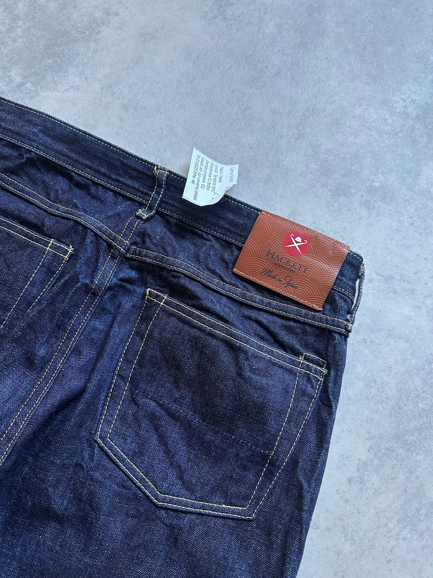 Hackett London Made in Japan muške selvedge farmerke (32L)