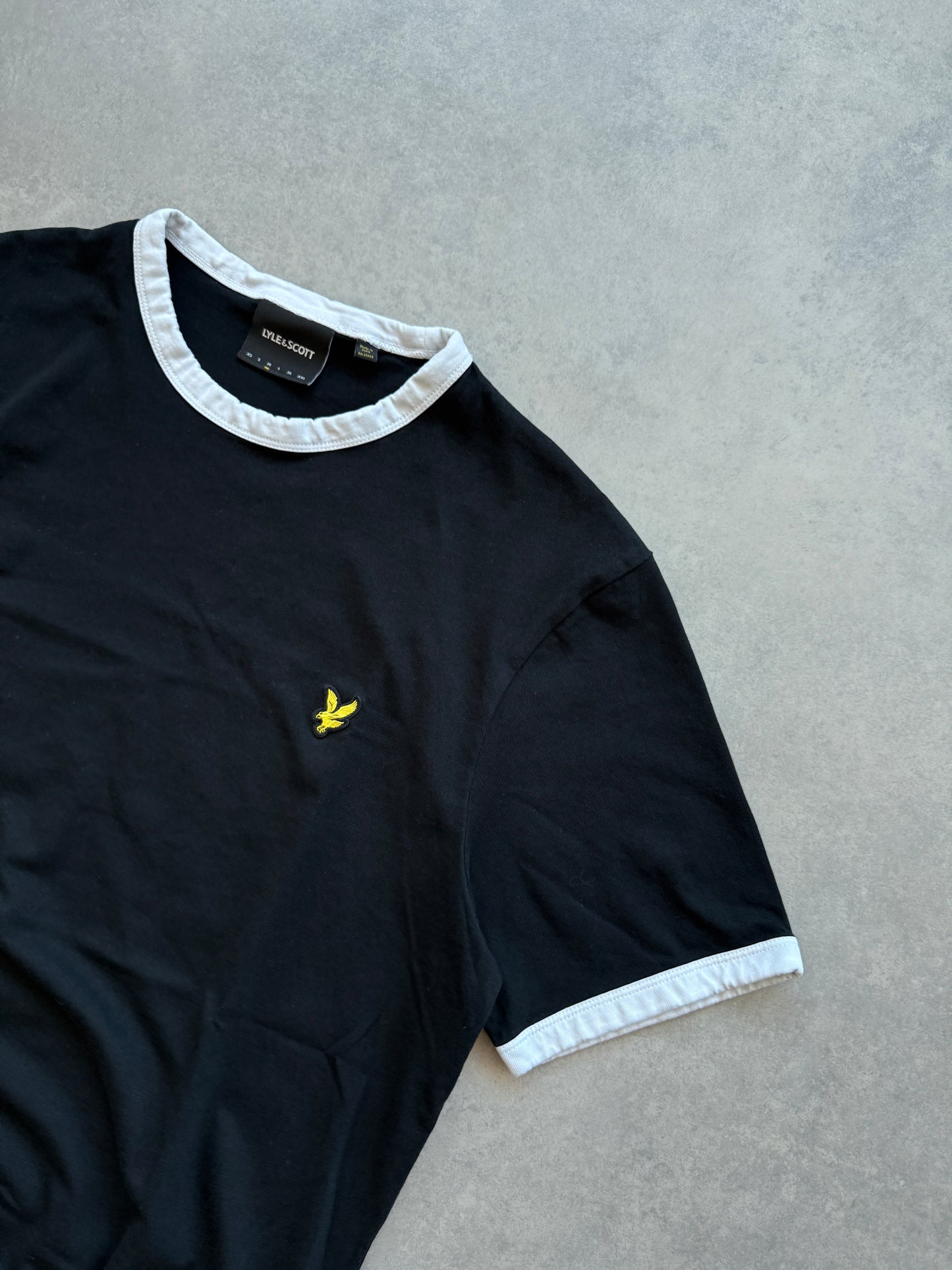 Lyle & Scott muška basic crna majica (M)