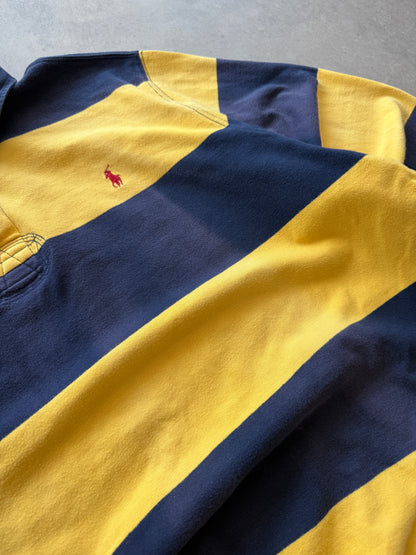 Polo by Ralph Lauren vintage muška prugasta rugby polo dukserica (XXL)