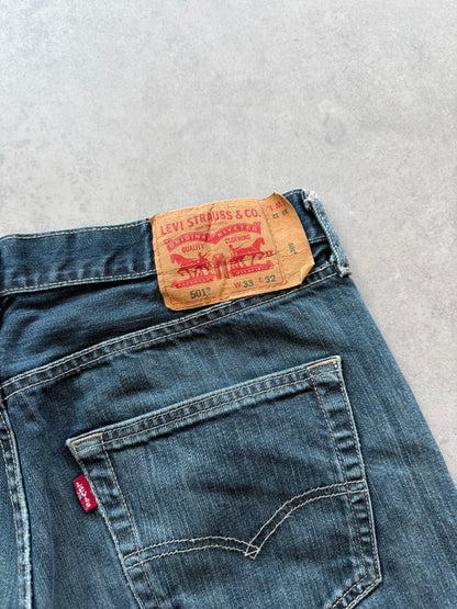 Levis 501 muške tamno plave farmerke (33x32)
