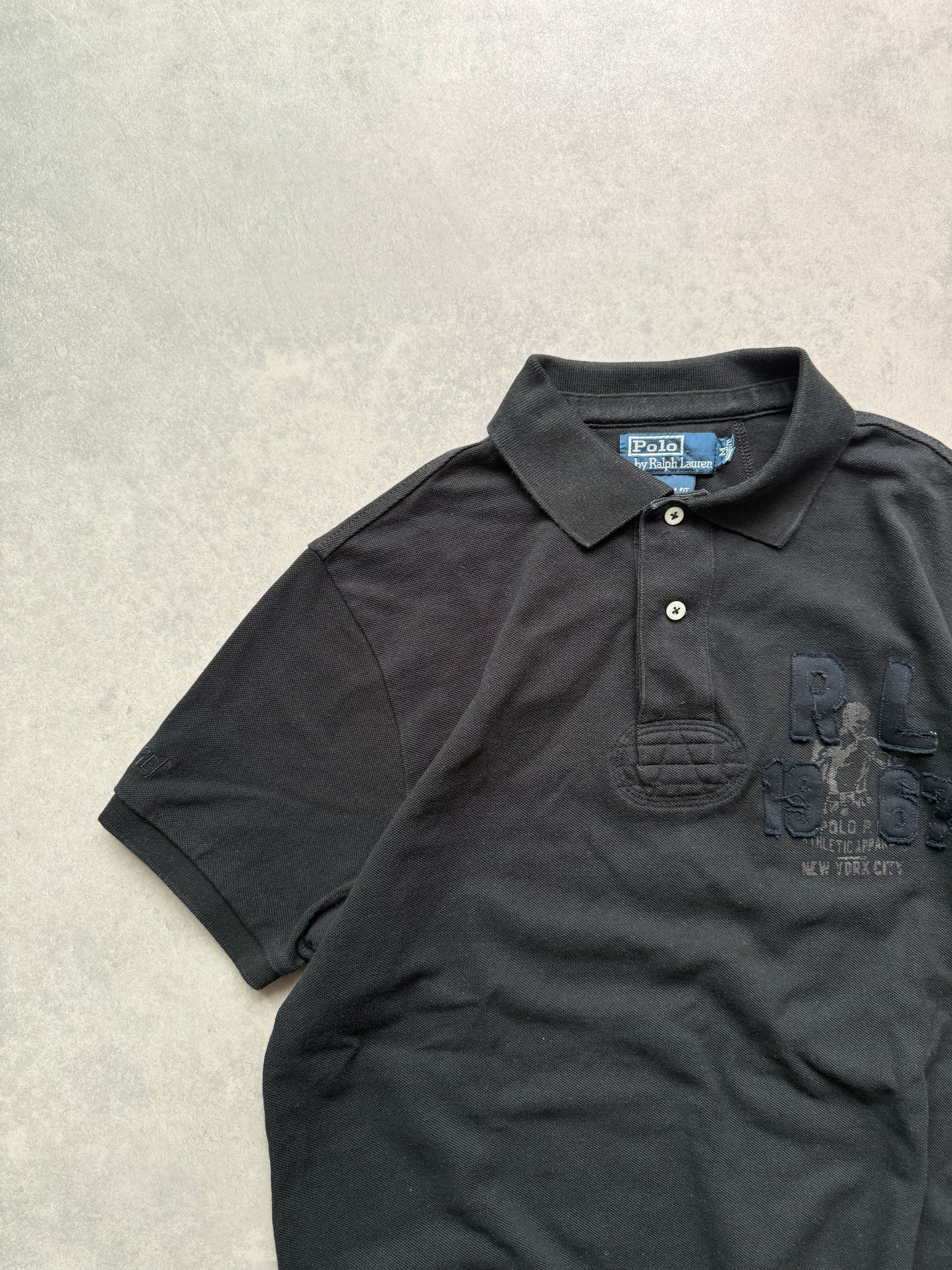 Polo by Ralph Lauren vintage muška crna majica (M)