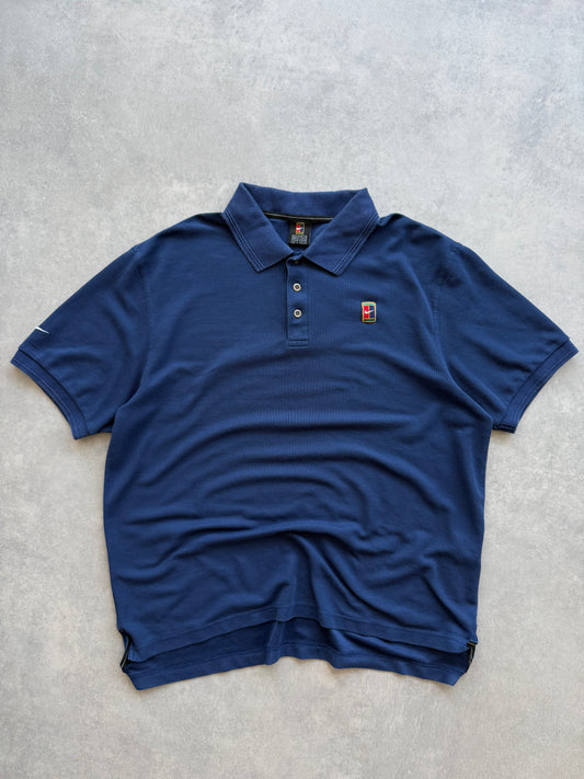 Nike Court 90s muška navy plava polo majica (M)