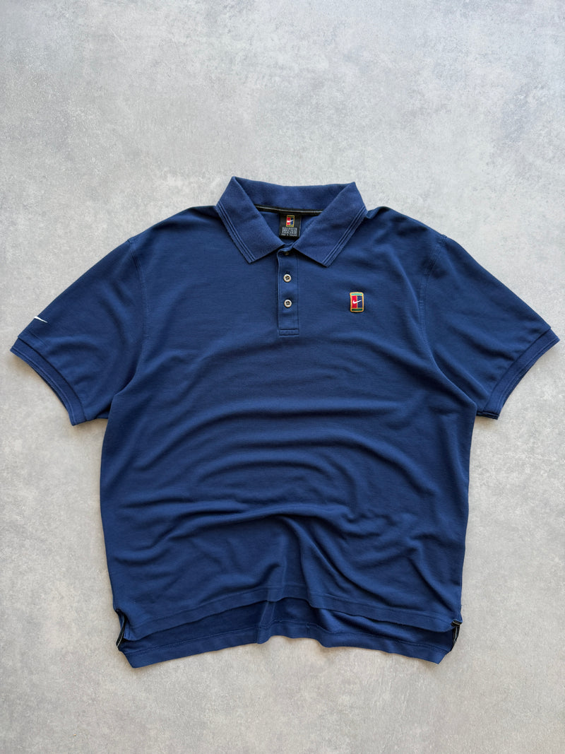 Nike Court 90s muška navy plava polo majica (M)