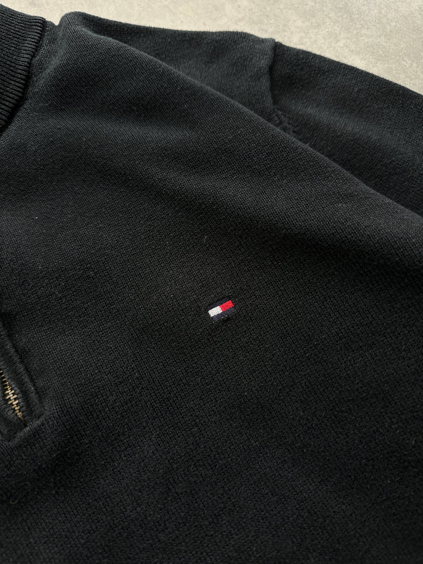 Tommy Hilfiger 1/4 zip muški džemper (L)