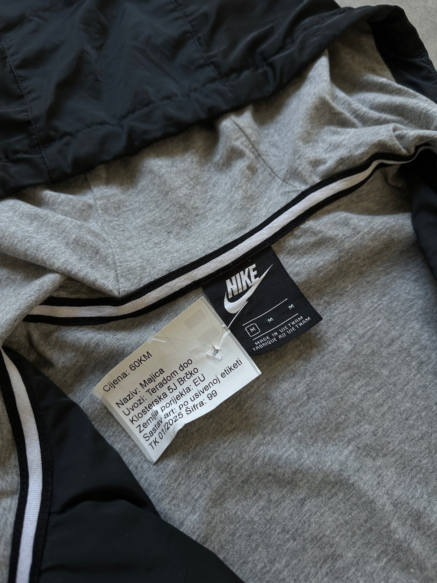 Nike 1/2 zip muška šuškava dukserica (M)