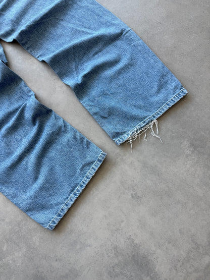 Carhartt Jane pant ženske high waisted baggy farmerke (30)