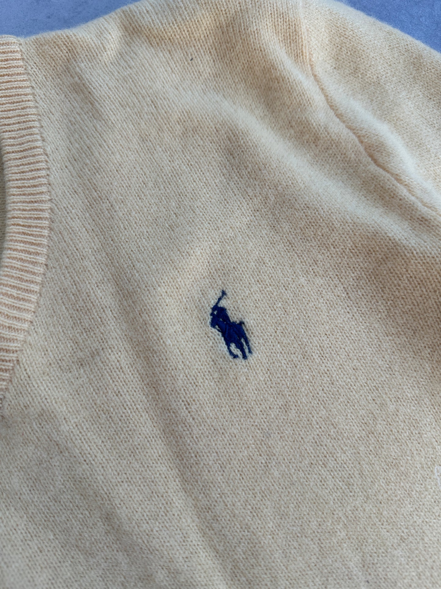 Polo by Ralph Lauren vintage muški vuneni džemper (M)
