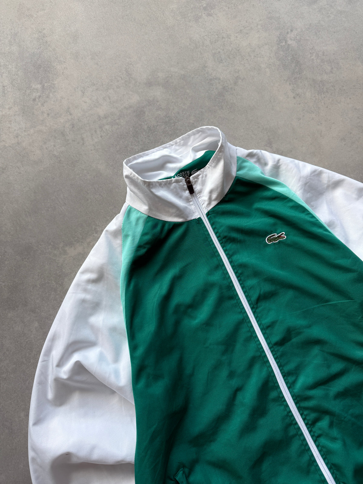 Lacoste muška zelena šuškava dukserica (L)