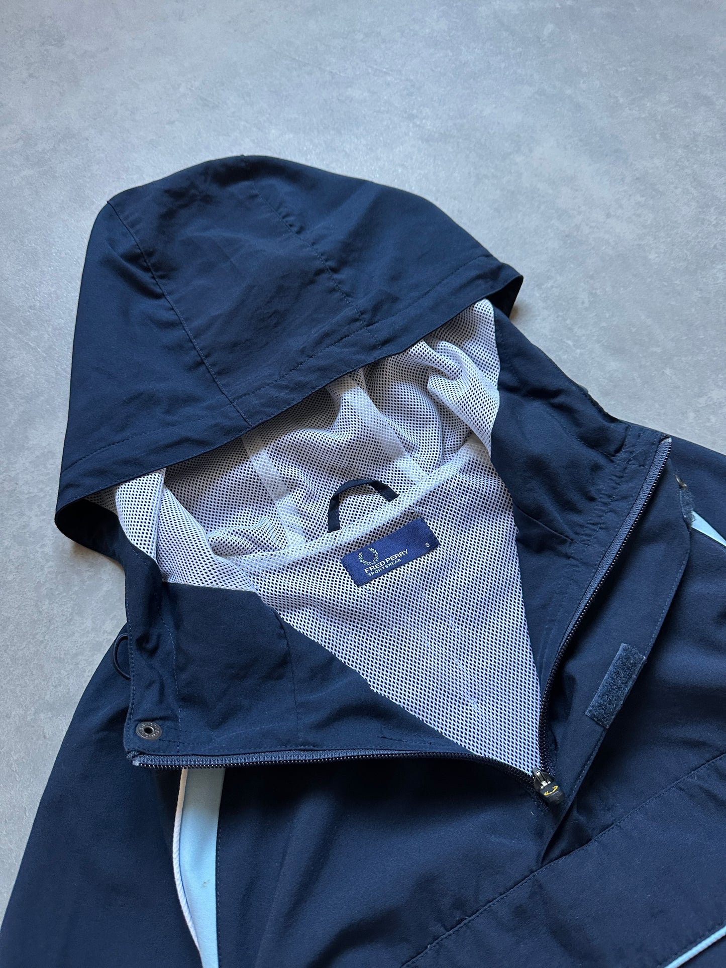 Fred Perry 1/3 zip muška šuškava dukserica (S)