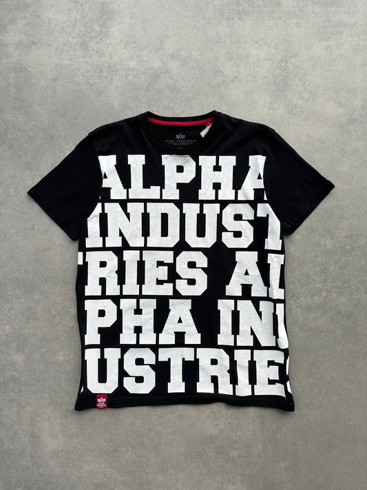 Alpha Industries muška crna majica (L)