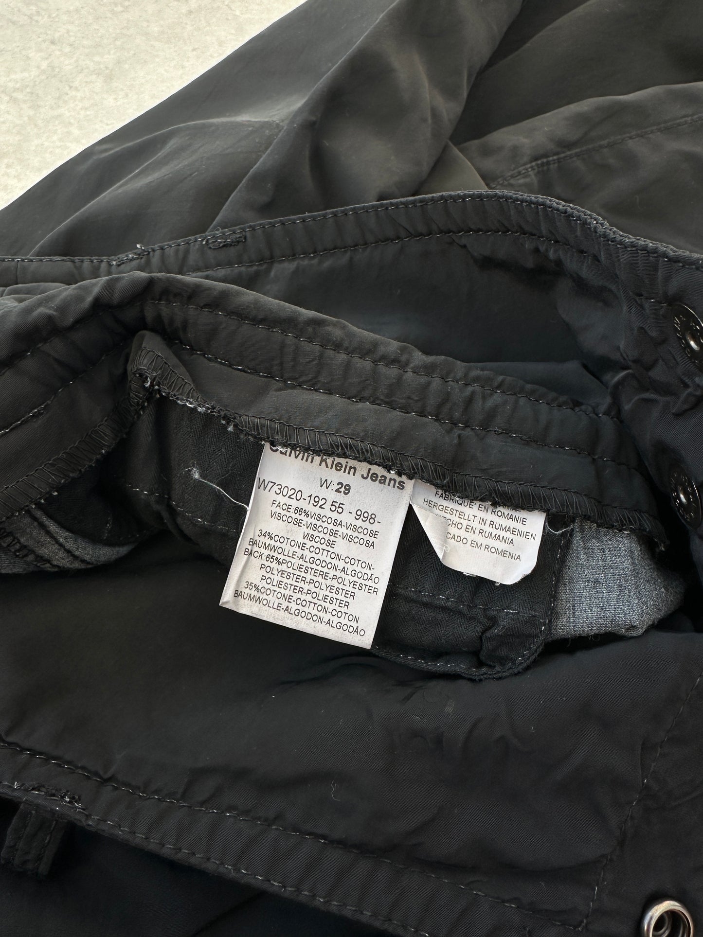 Calvin Klein Jeans 2000s ženska cargo suknja (29)