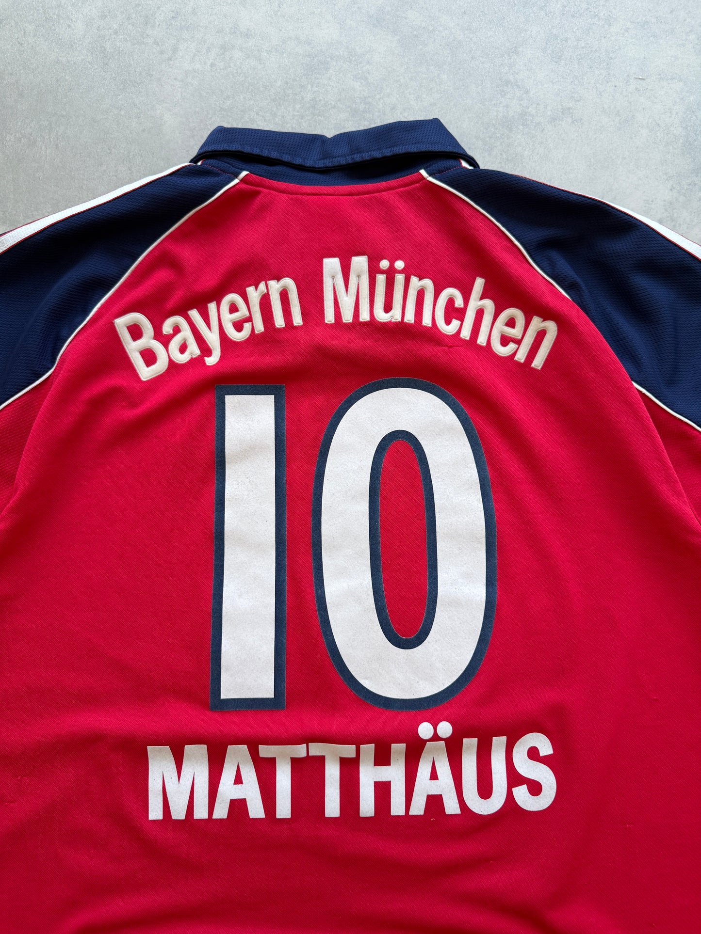 Adidas x Bayern Munchen 99/01 Home Kit Lothar Matthaus vintage muški dres (L)