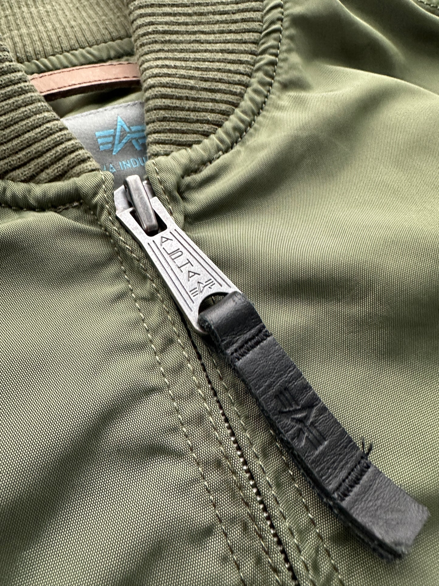 Alpha Industries ženska zelena spitfire jakna (M)