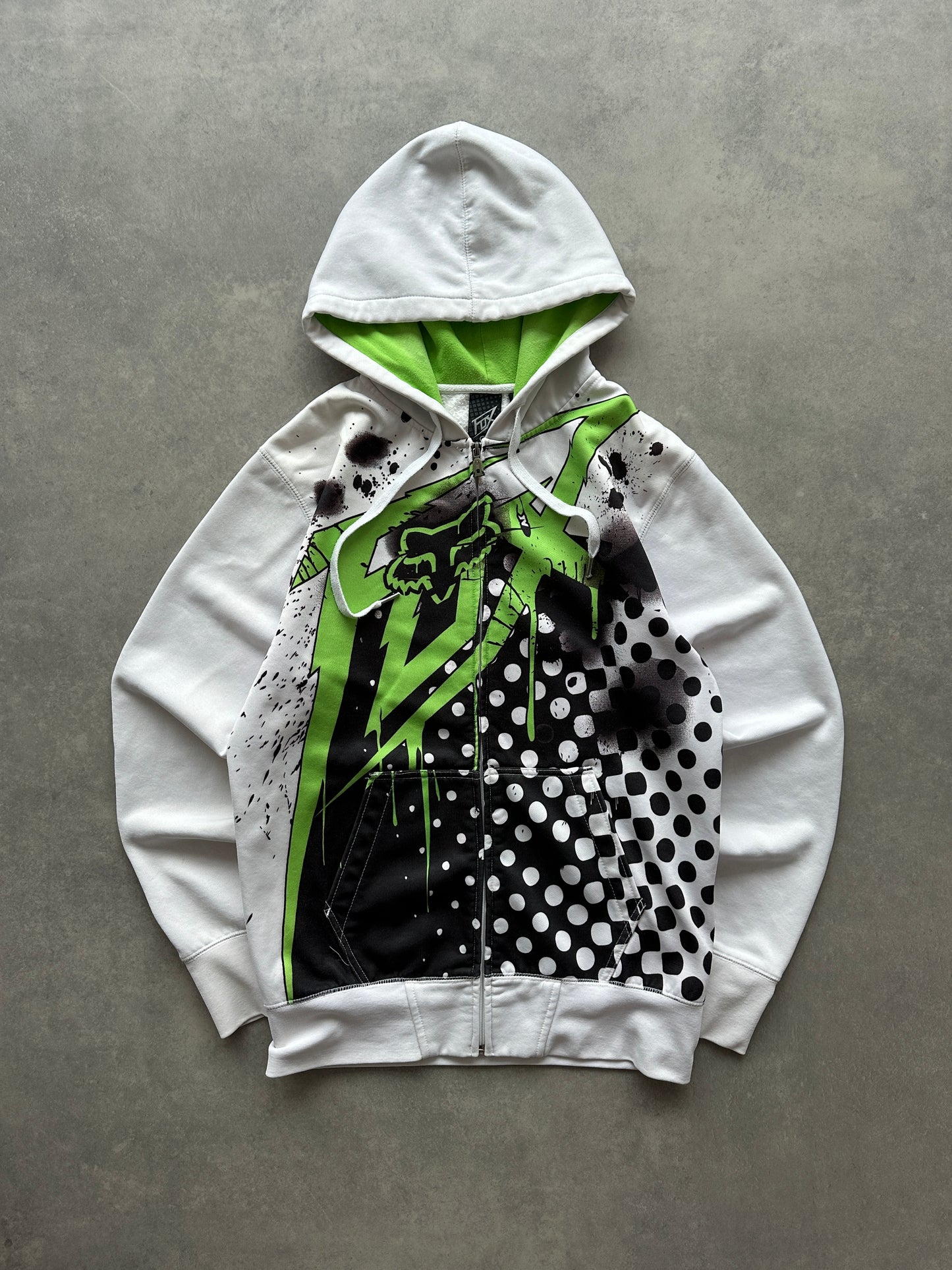 Fox Racing muška bijela dukserica (M)