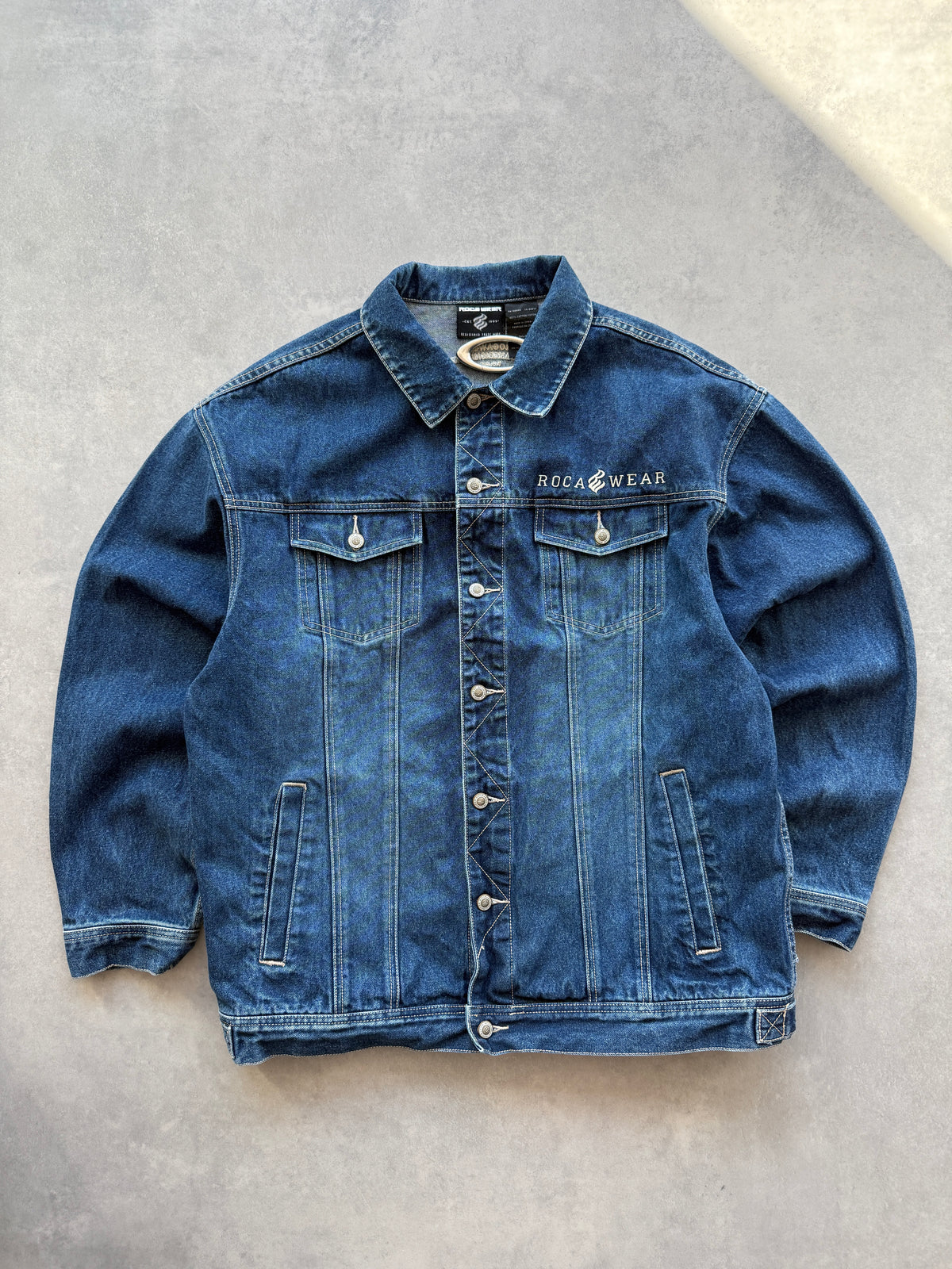Rocawear Y2K muška baggy teksas jakna (L)