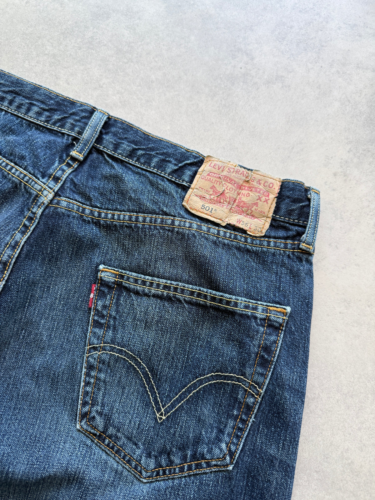 Levis 501 muške retro farmerke (36x30)