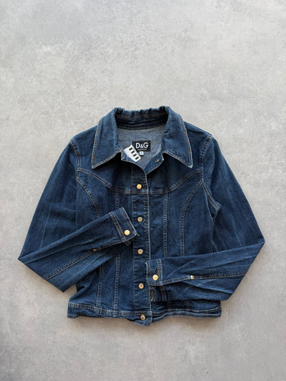 Dolce & Gabbana 90s ženska slim fit teksas jakna (M)