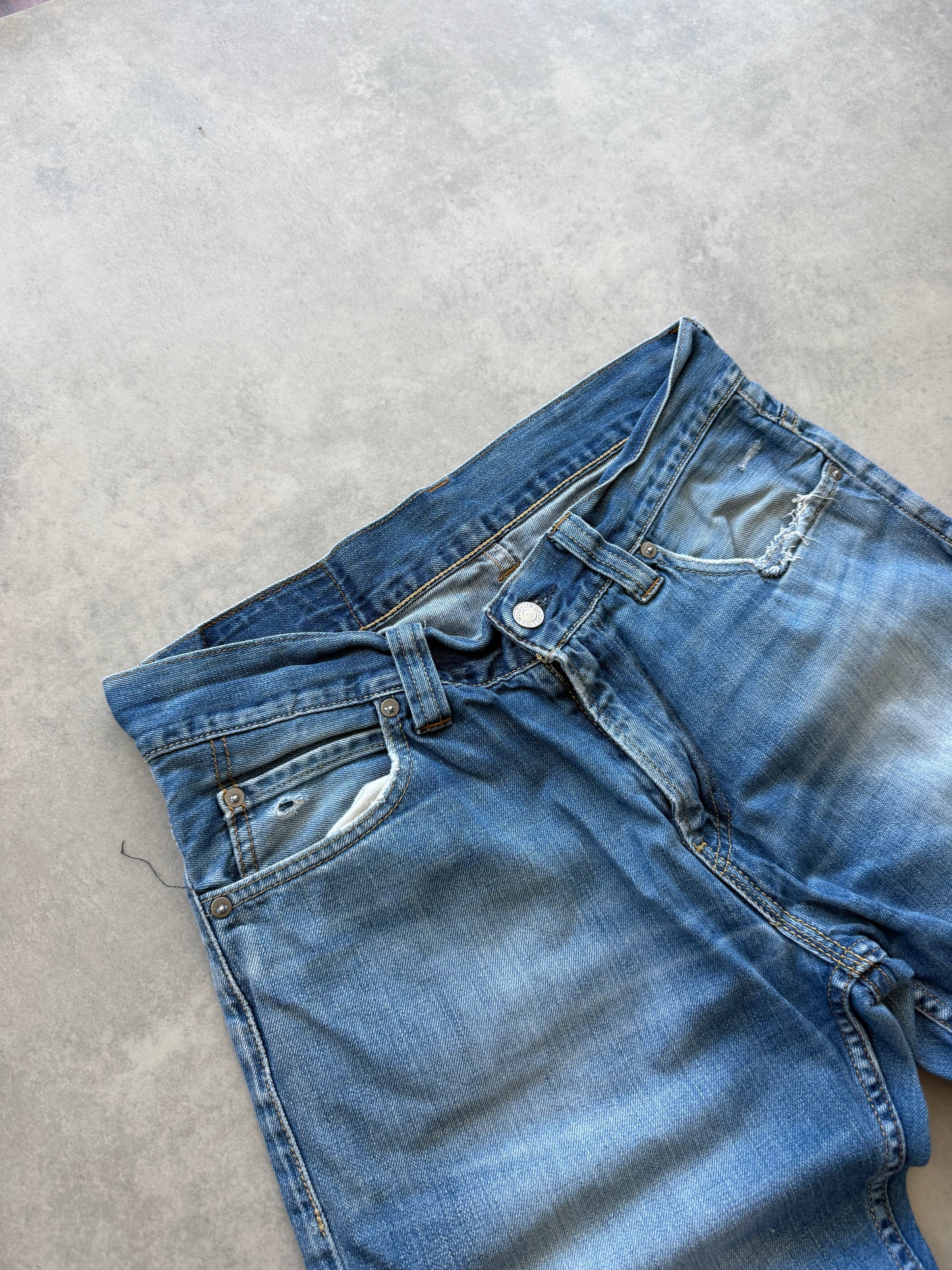 Levis 506 muške plave farmerke (33x32)