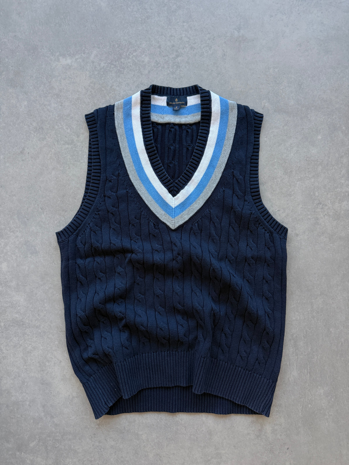 Brooks Brothers vintage muški prsluk džemper (L)