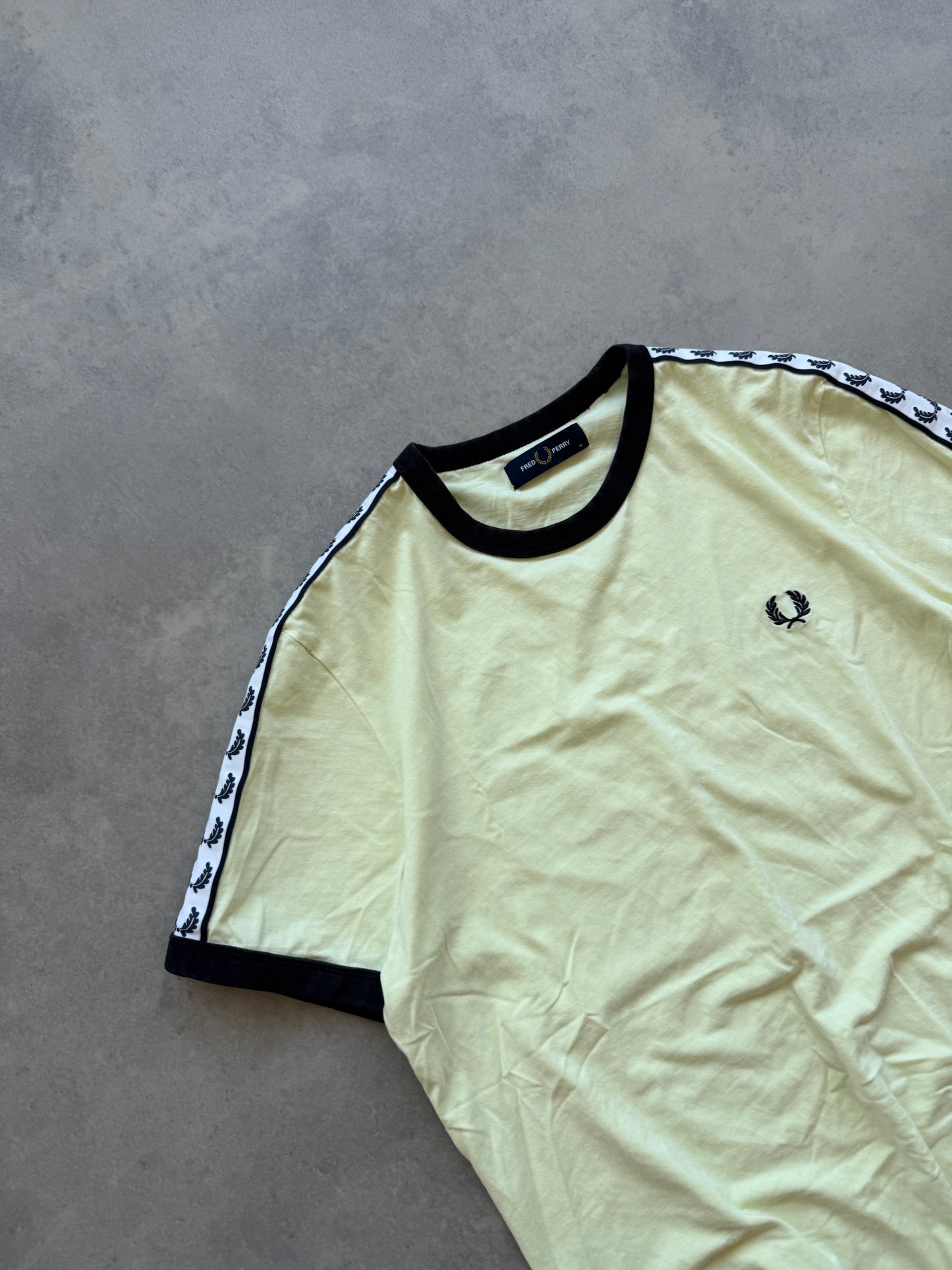 Fred Perry muška žuta majica (M)