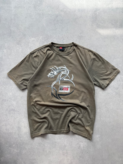 Diesel Y2K muška oversized majica (XL)