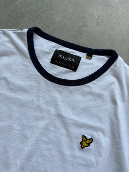 Lyle & Scott muška bijela majica (XXL)