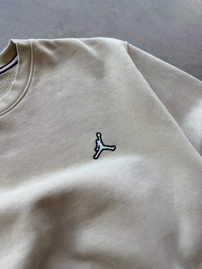 Nike Air Jordan muška bež dukserica (S)