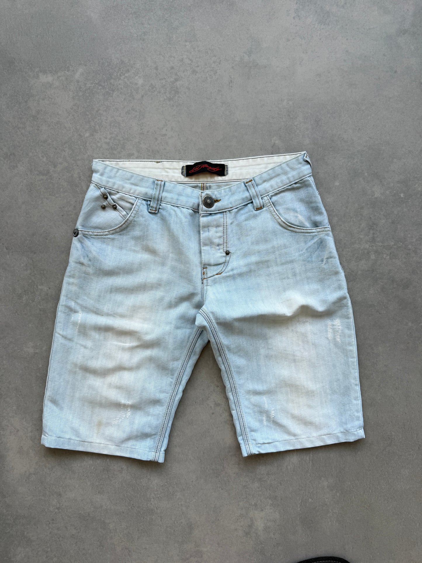 Ed Hardy 2000s muški teksas šorc (33)