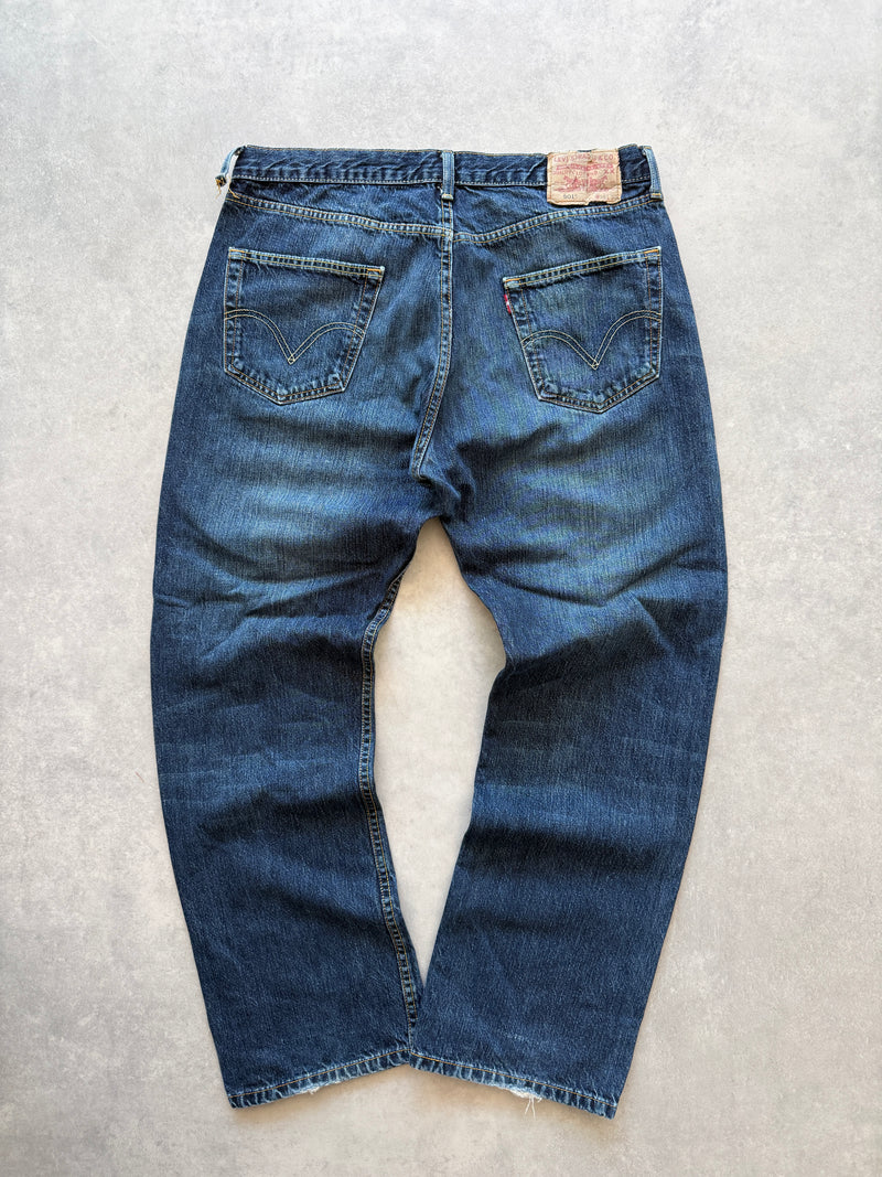 Levis 501 muške retro farmerke (36x30)